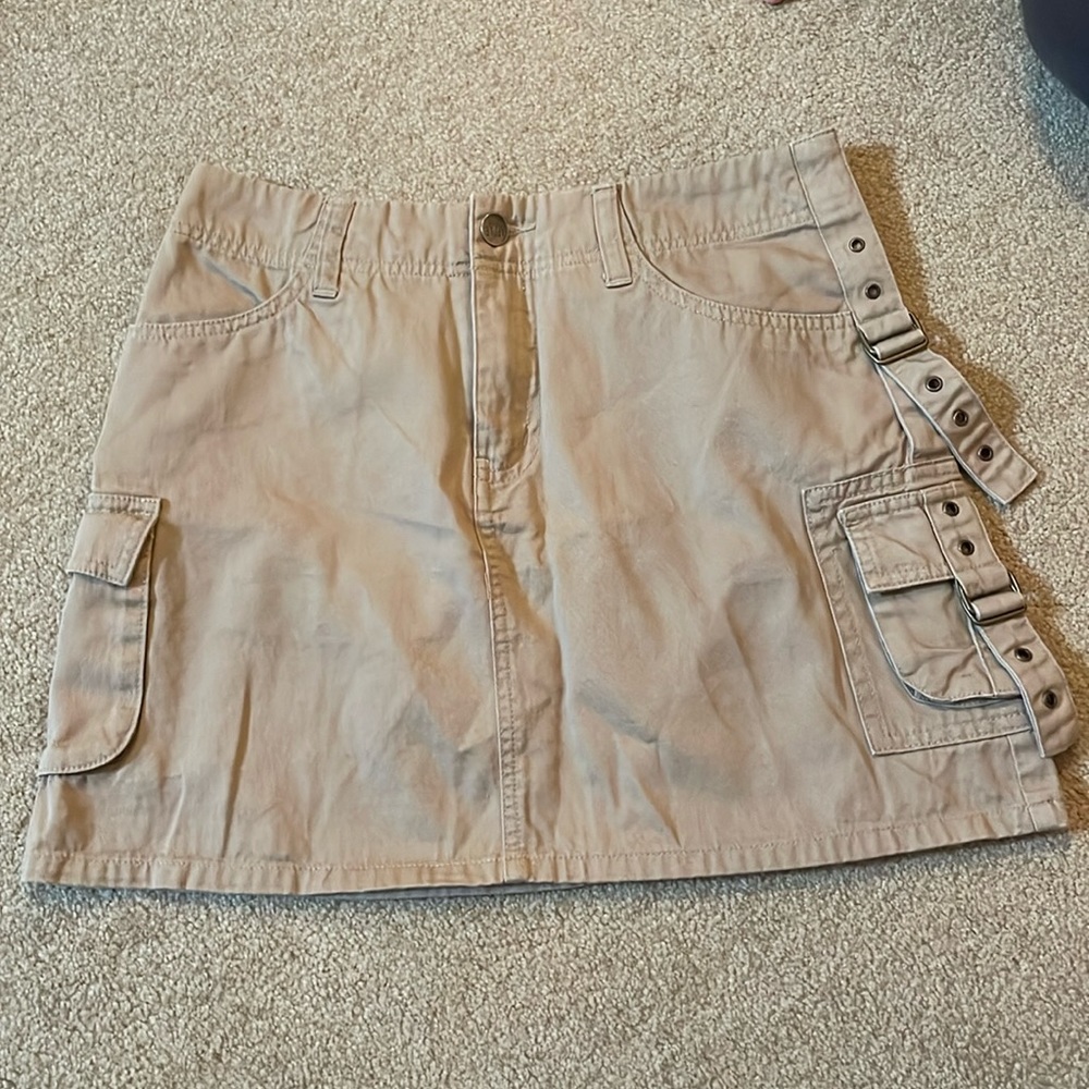 Women’s Mini Skirt with Buckles